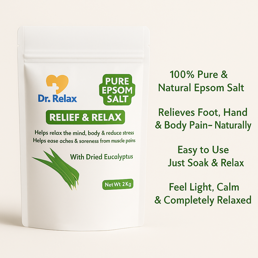 Dr. Relax Epsom Salt with Dried Eucalyptus