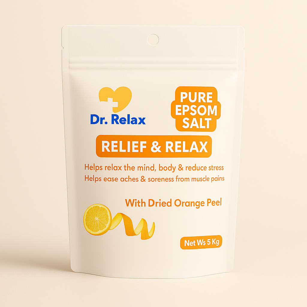 Dr. Relax Epsom Salt - with Dried Orange Peel