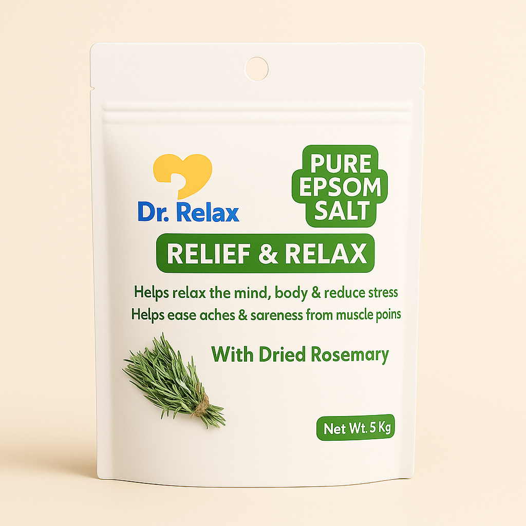 Dr. Relax Epsom Salt - with Dried Rosemary