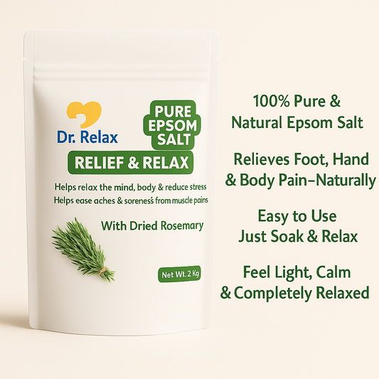 Dr. Relax Epsom Salt - with Dried Rosemary