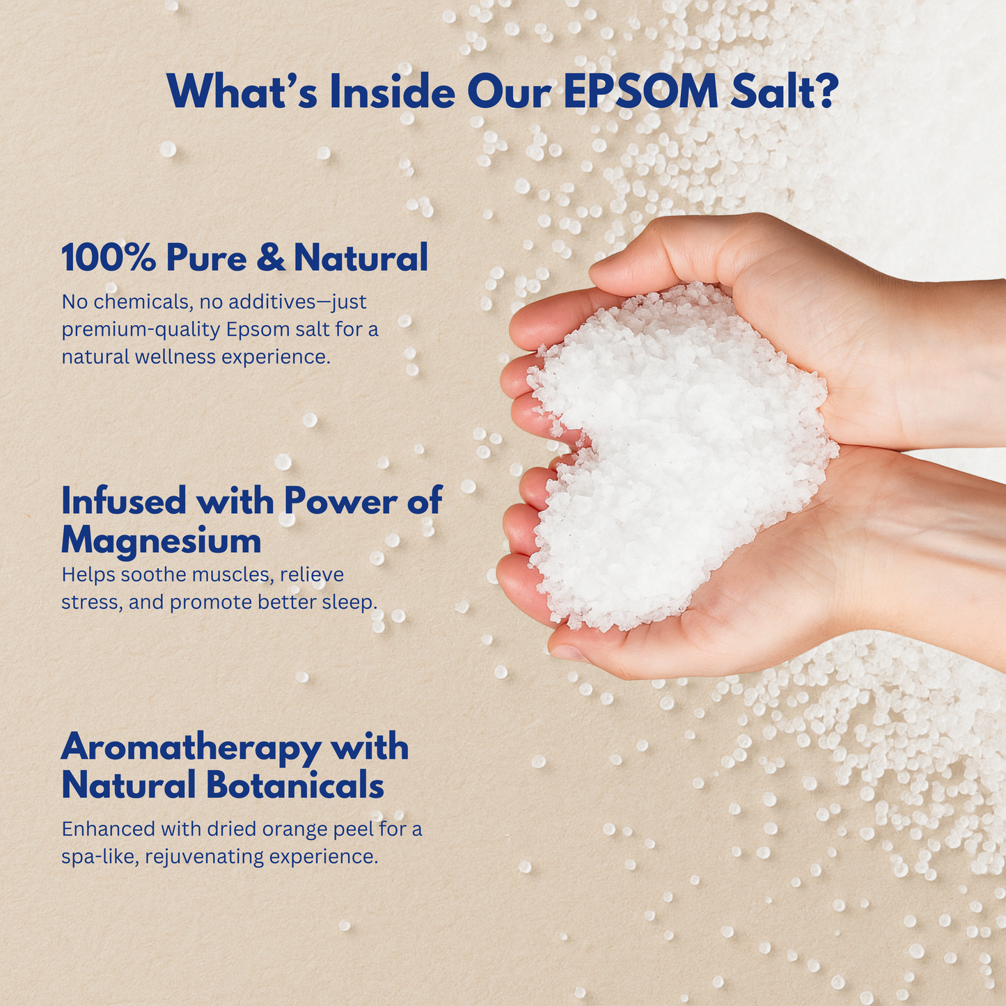 Dr. Relax Epsom Salt - with Dried Rose Petals