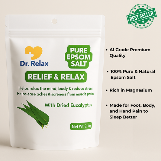 Dr. Relax Epsom Salt - with Dried Eucalyptus