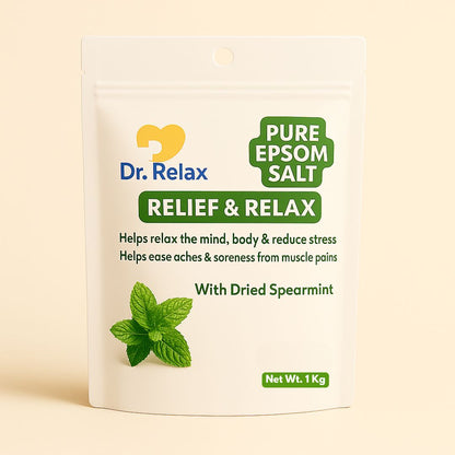 Dr. Relax Epsom Salt - with Dried Spearmint