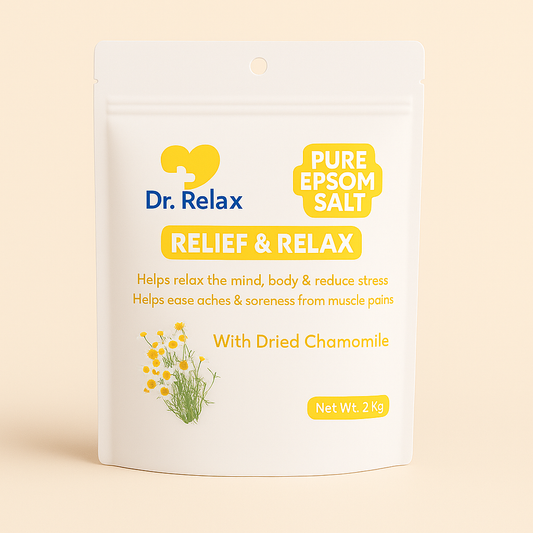 Dr. Relax Epsom Salt - with Dried Chamomile