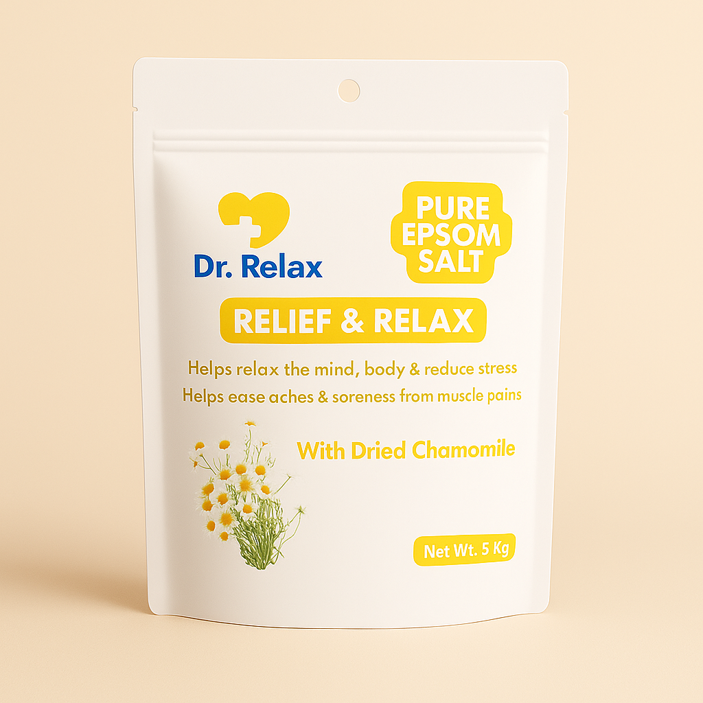 Dr. Relax Epsom Salt - with Dried Chamomile