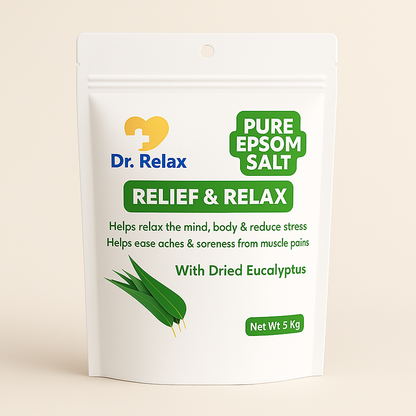 Dr. Relax Epsom Salt with Dried Eucalyptus