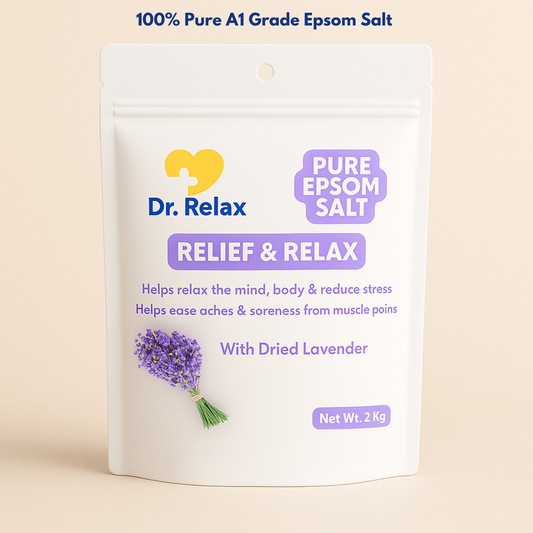 Dr. Relax Epsom Salt - with Dried Lavender