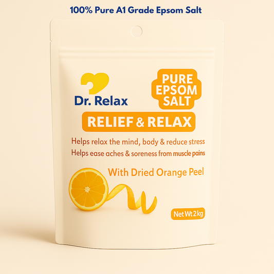 Dr. Relax Epsom Salt - with Dried Orange Peel