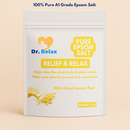 Dr. Relax Epsom Salt with Dried Lemon Peel