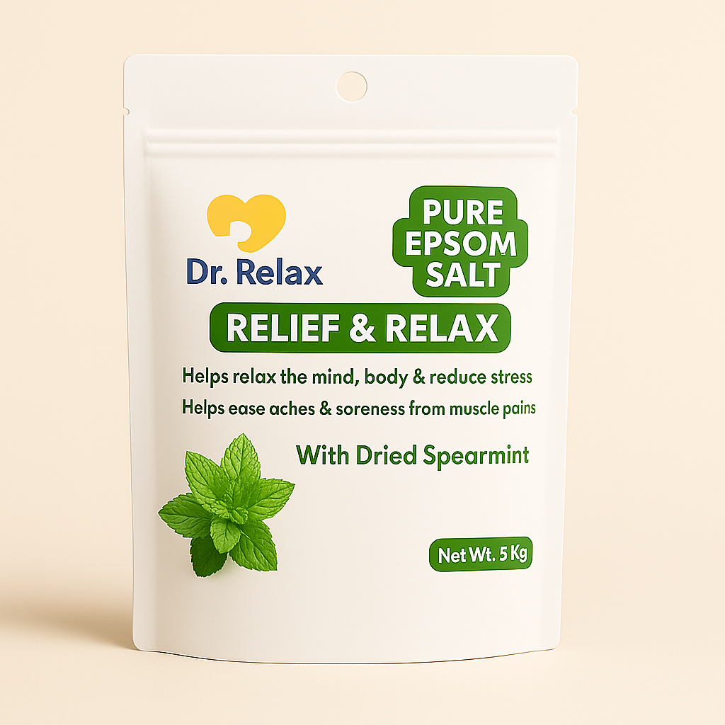Dr. Relax Epsom Salt - with Dried Spearmint